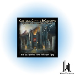 BOOK OF BATTLE MATS CASTLE CRYPTS AND CAVERNS